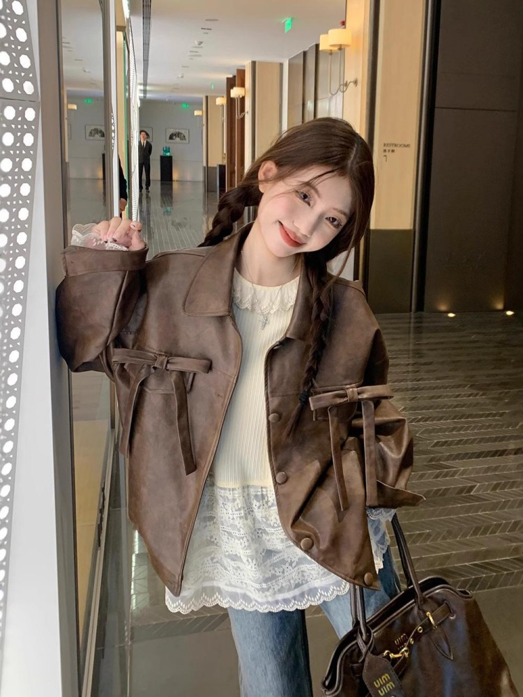 Women'S Fashion Utility Jacket - Biker Jackets Womens Jacket Japanese Canvas