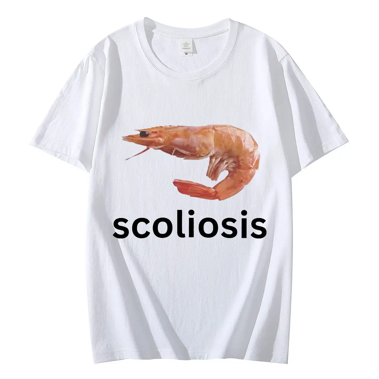 Women'S Fashion In The 90S - Scoliosis Funny Shrimp Meme T-shirt Women's