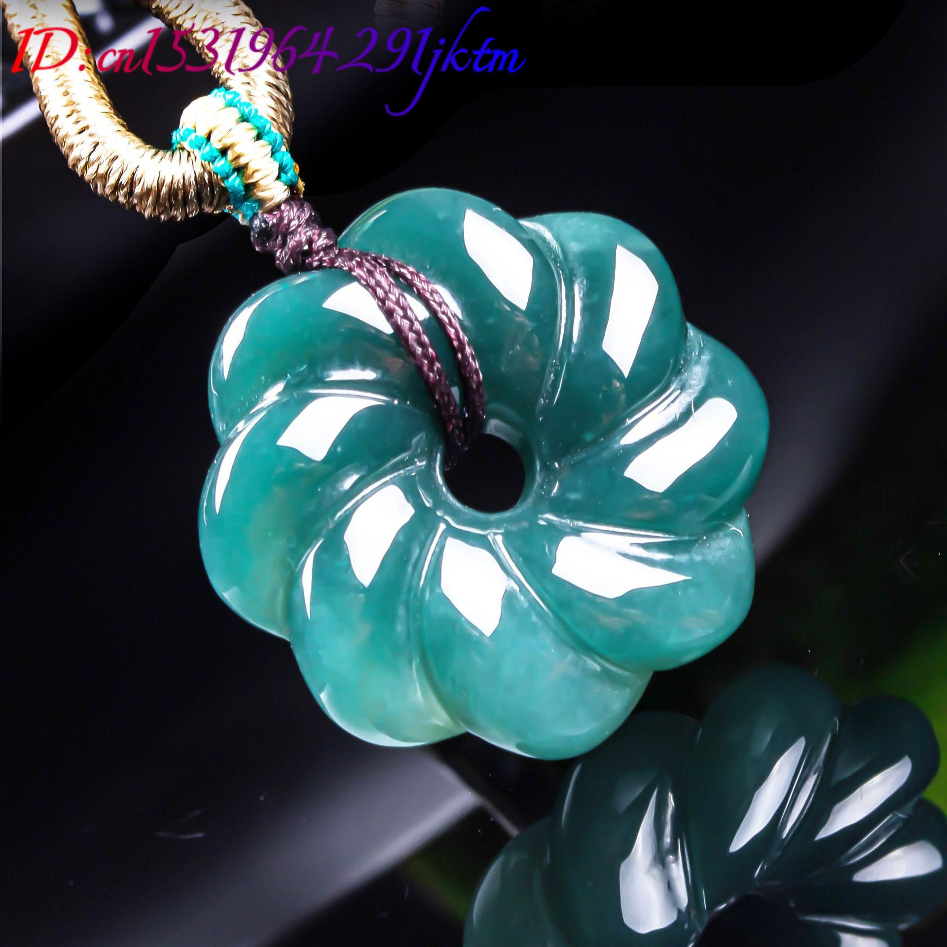 Natural Burmese Jadeite Flower - Trend Women Fashion review and price