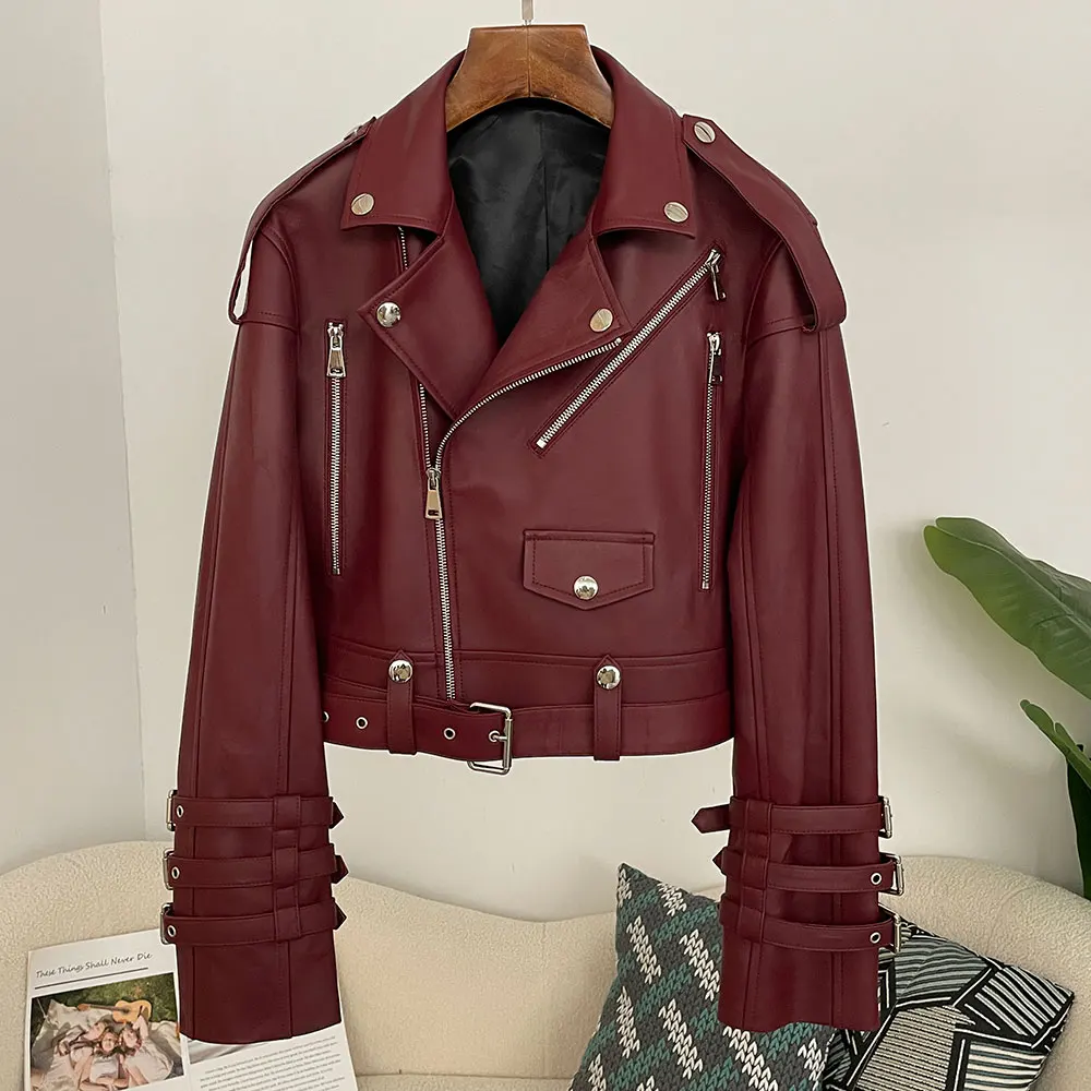 Women's Genuine Leather Utilit - Women'S Fashion Utility Jacket review and price