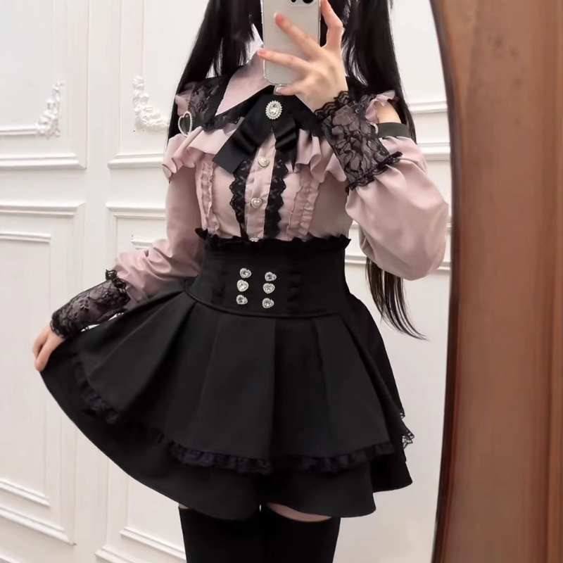 Women Jirai Kei Outfit Japanes - Women'S Y2K Fashion Aesthetic review and price