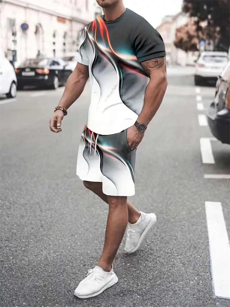 Men Women Gradient Texture T-s - Trend Women Fashion review and price