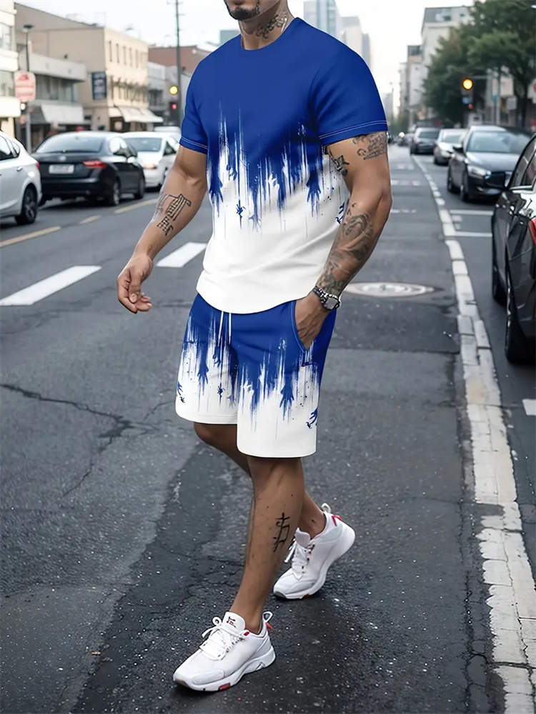 Men Women Gradient Texture T-s - Trend Women Fashion review and price