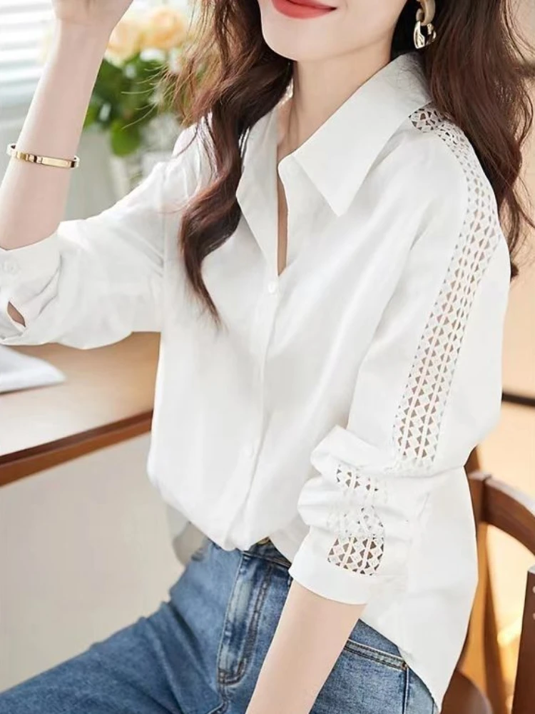 White Female Tops Commuting La - Women'S Y2K Fashion Aesthetic review and price