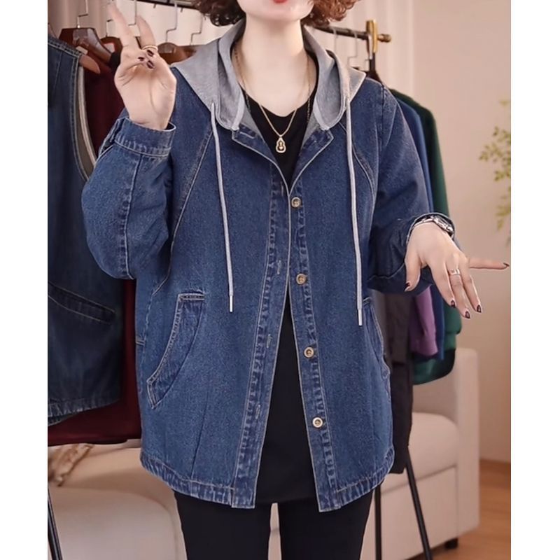 European High-Quality Denim Ja - Women Fashion Jeans Top review and price