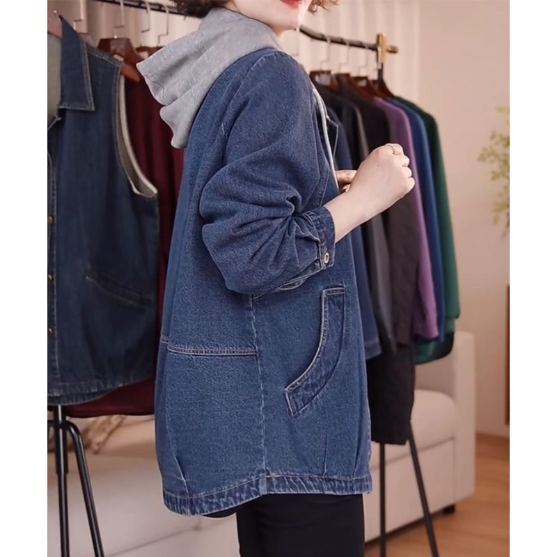 European High-Quality Denim Ja - Women Fashion Jeans Top review and price