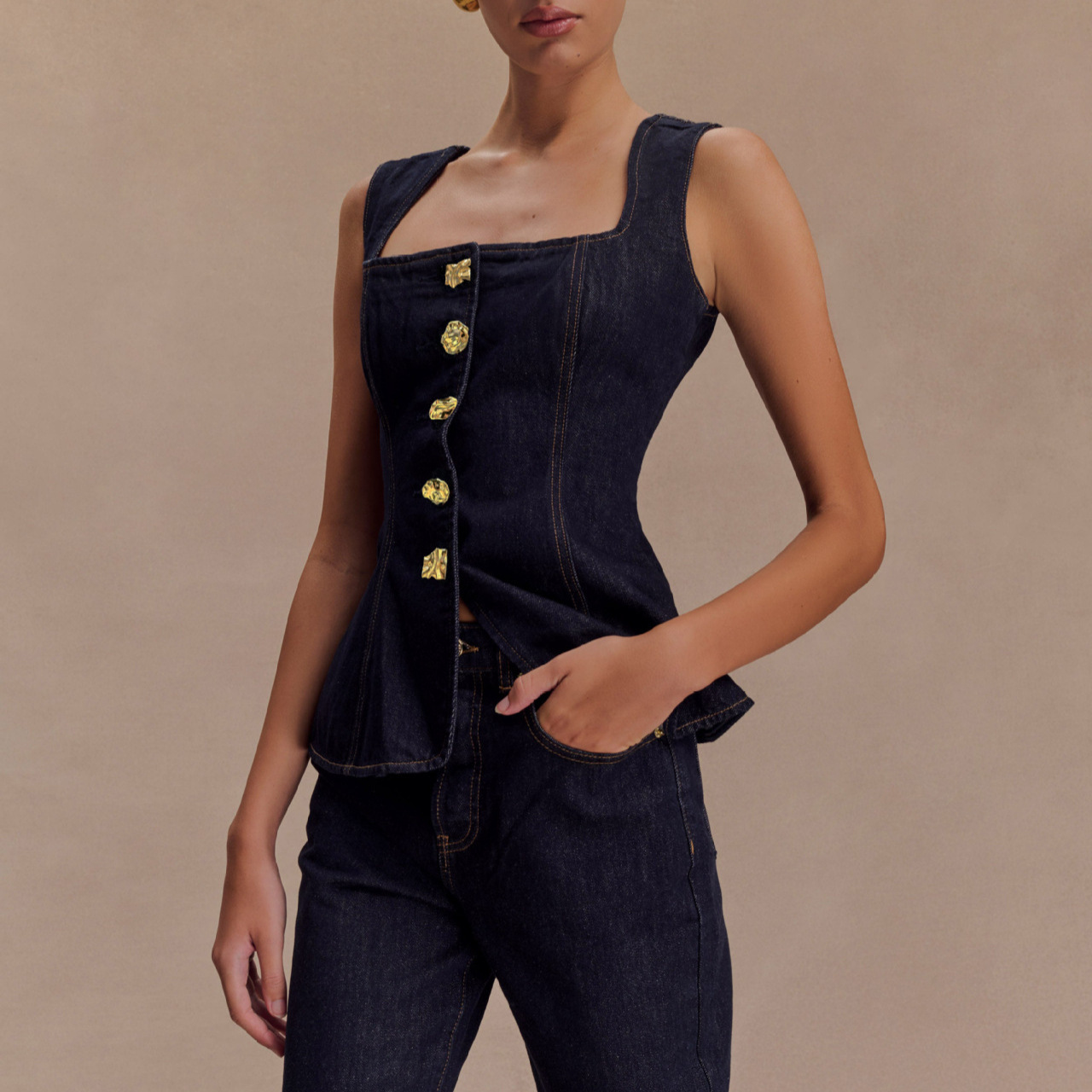 Summer Denim Pant Sets Women 2 - Women Fashion Jeans Top review and price