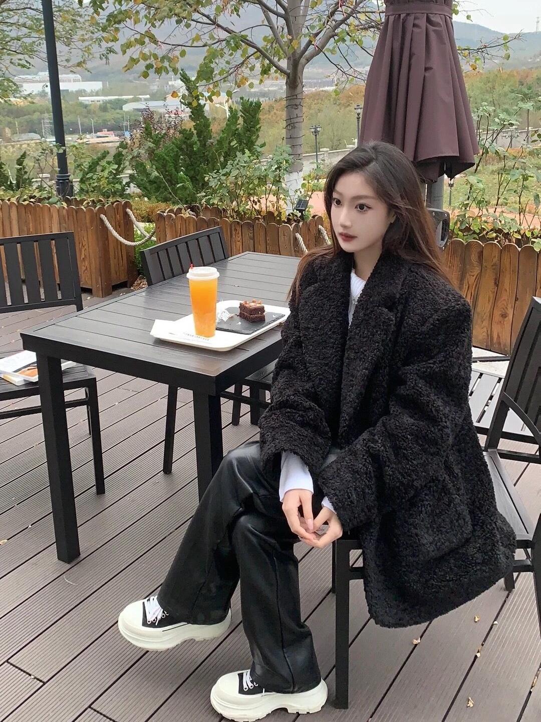 Lamb Wool Jacket Spring Woman  - Women'S Fashion Utility Jacket review and price