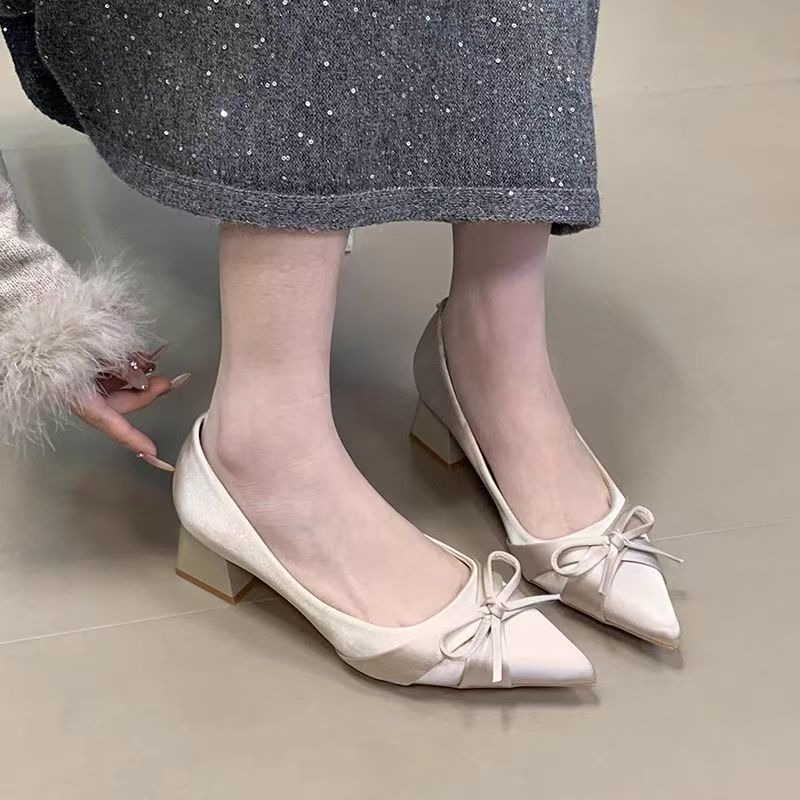 Retro Mid-length Single Shoes  - Women'S Fashion Shoes review and price