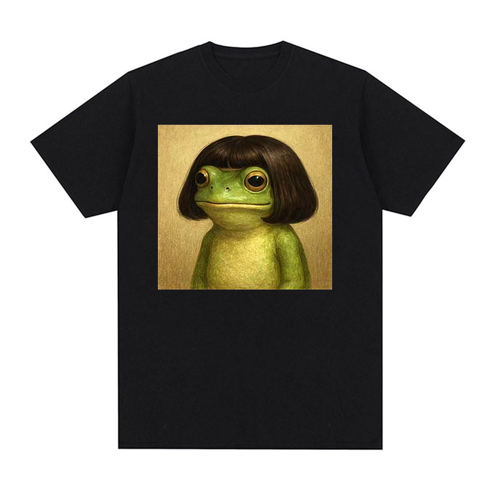 Funny Frog Face with Bob Hairc - Women'S Fashion In The 90S review and price