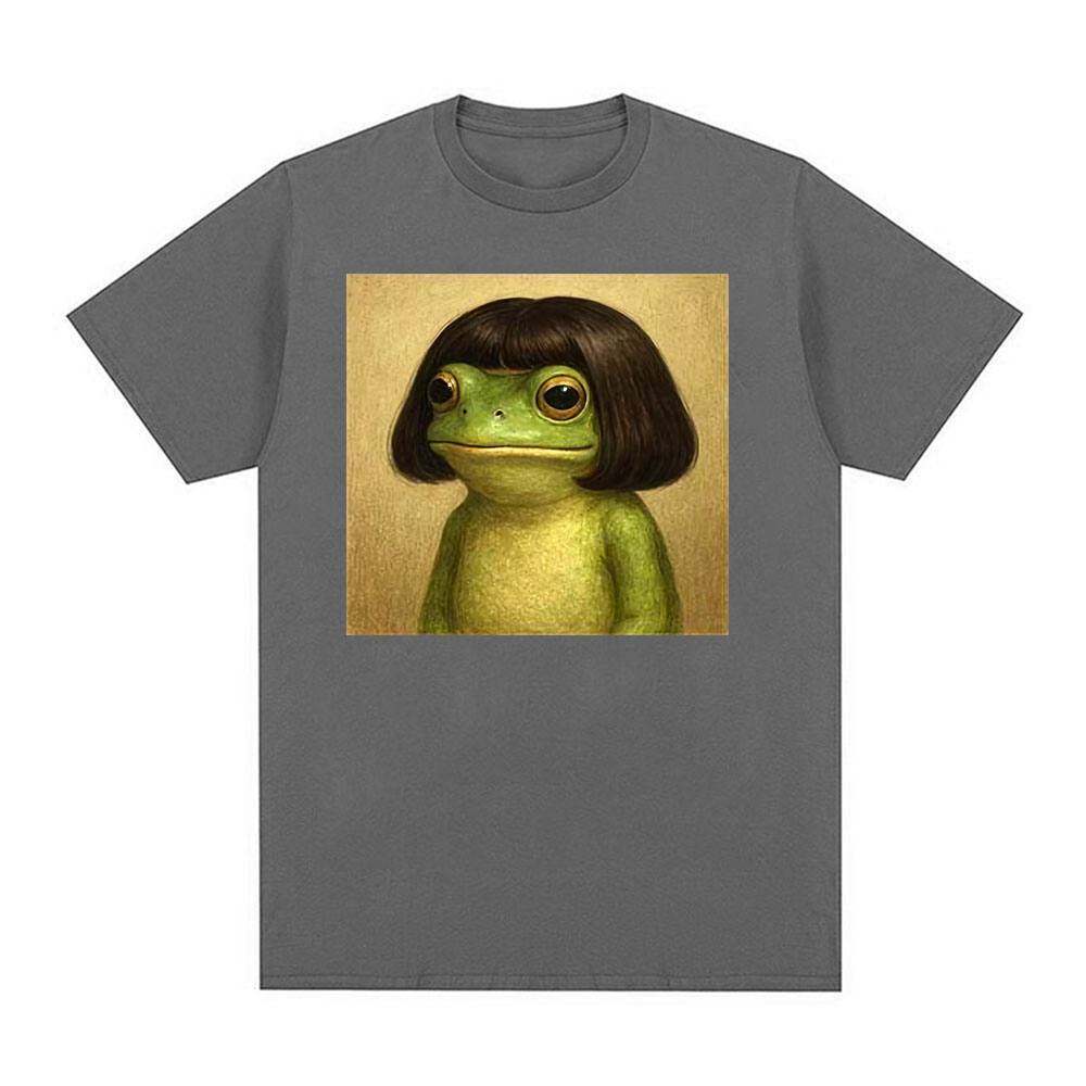 Funny Frog Face with Bob Hairc - Women'S Fashion In The 90S review and price
