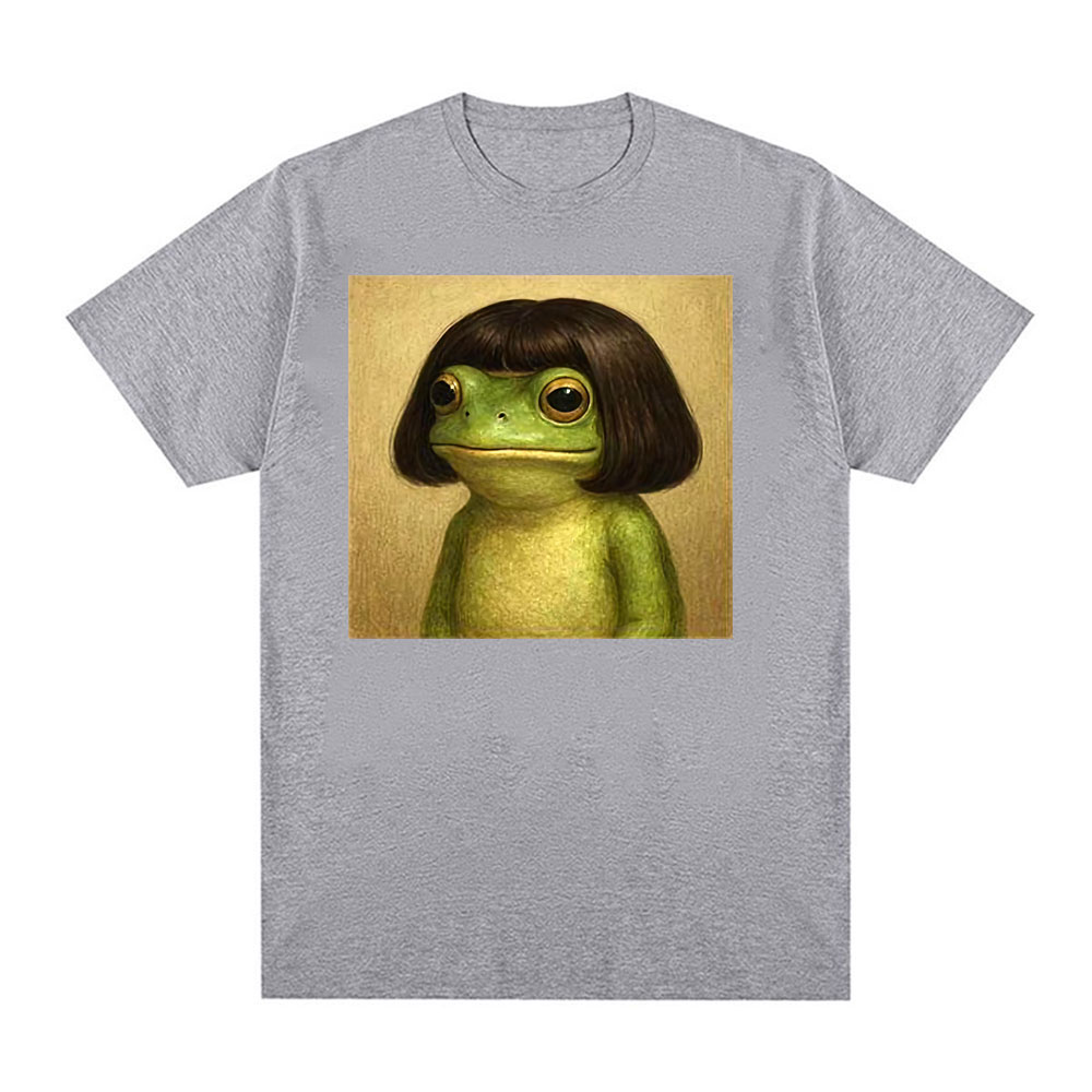 Funny Frog Face with Bob Hairc - Women'S Fashion In The 90S review and price