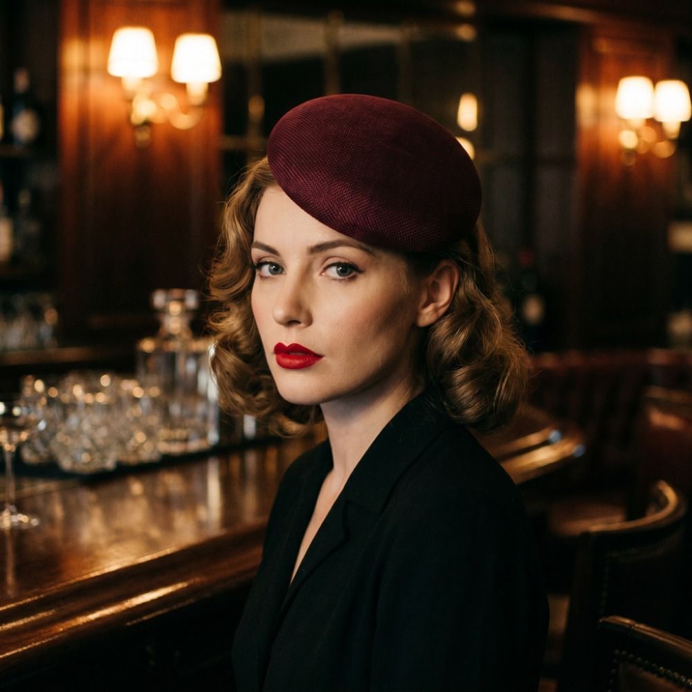 Fashion Solid Color Fascinator - Women'S Fashion In The 1920S review and price