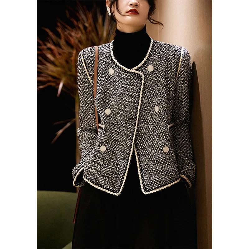 Tweed Jackets Woman White Shor - Women'S Fashion Utility Jacket review and price