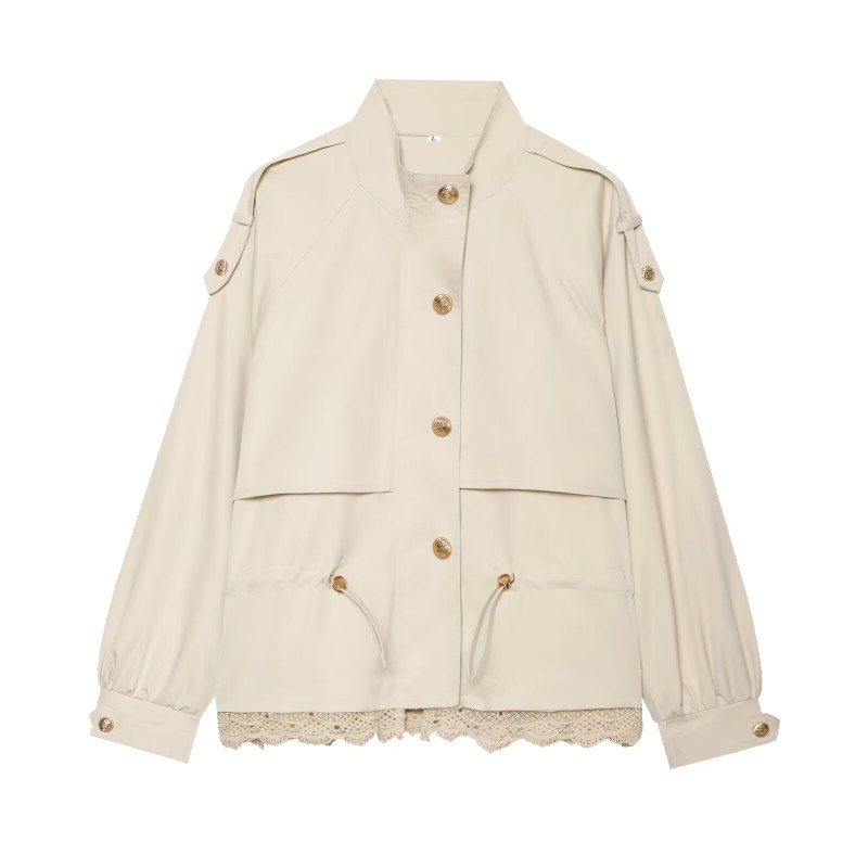 Women's Lace Trim Utility Jack - Women'S Fashion Utility Jacket review and price