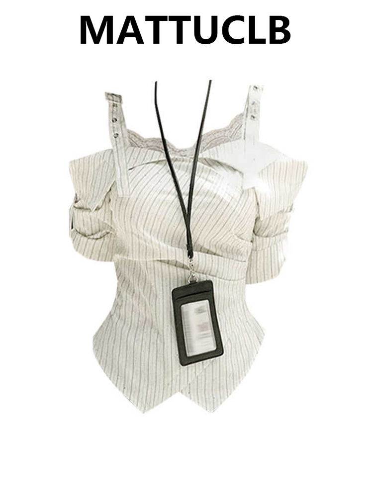 2026 Summer Women Striped Shir - Women'S Y2K Fashion Aesthetic review and price
