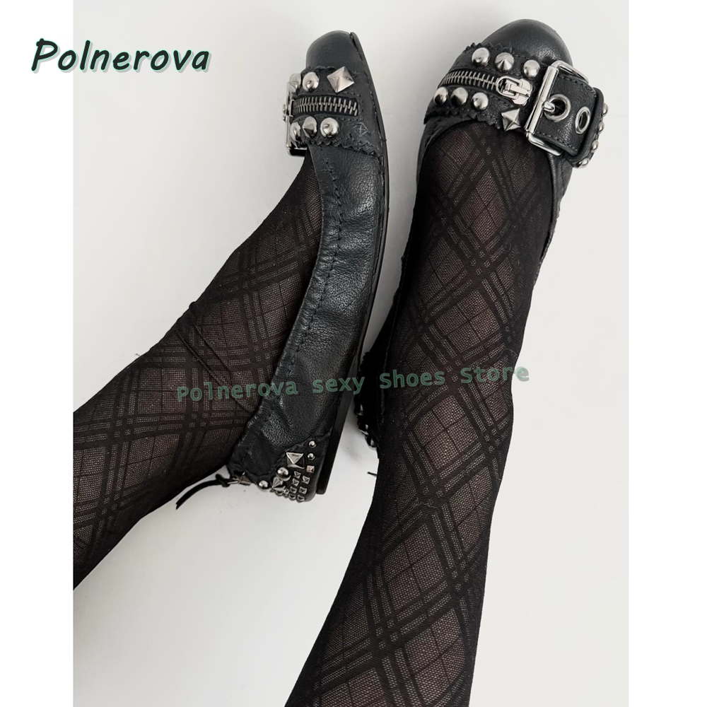 Rivet Belt Buckle Mary Jane Sh - Women'S Fashion Shoes review and price