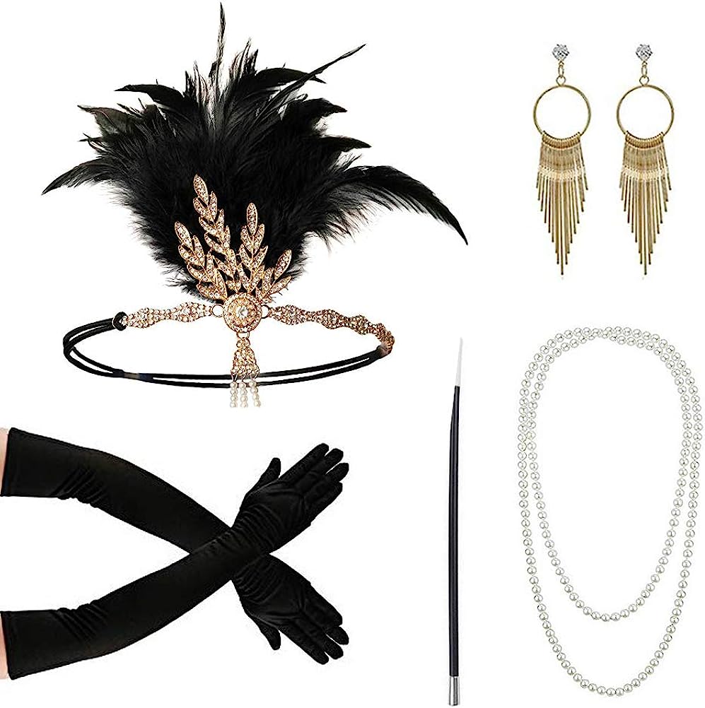 PESENAR 1920s Fashion Flapper  - Women'S Fashion In The 1920S review and price