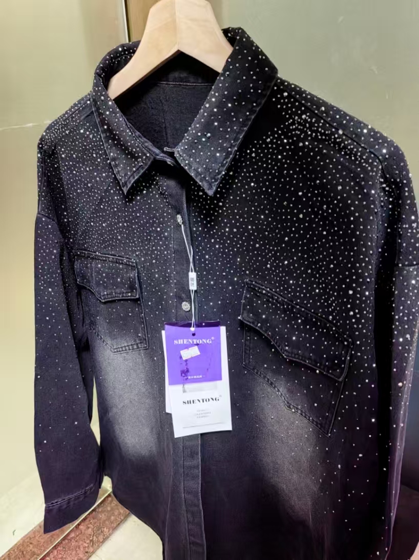 New 2025 Autumn Trend Fashion  - Women Fashion Jeans Top review and price