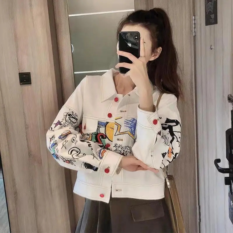Korean Female Fashion Leisure  - Women Fashion Jeans Top review and price