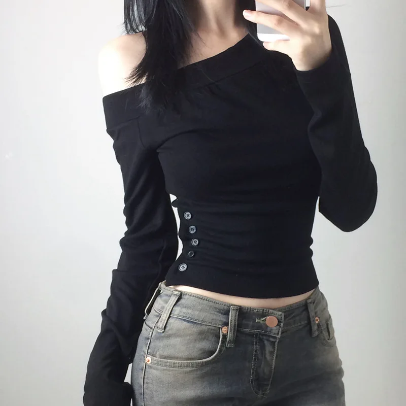 Y2K Vintage Pleated Button T-S - Women'S Fashion Tops review and price