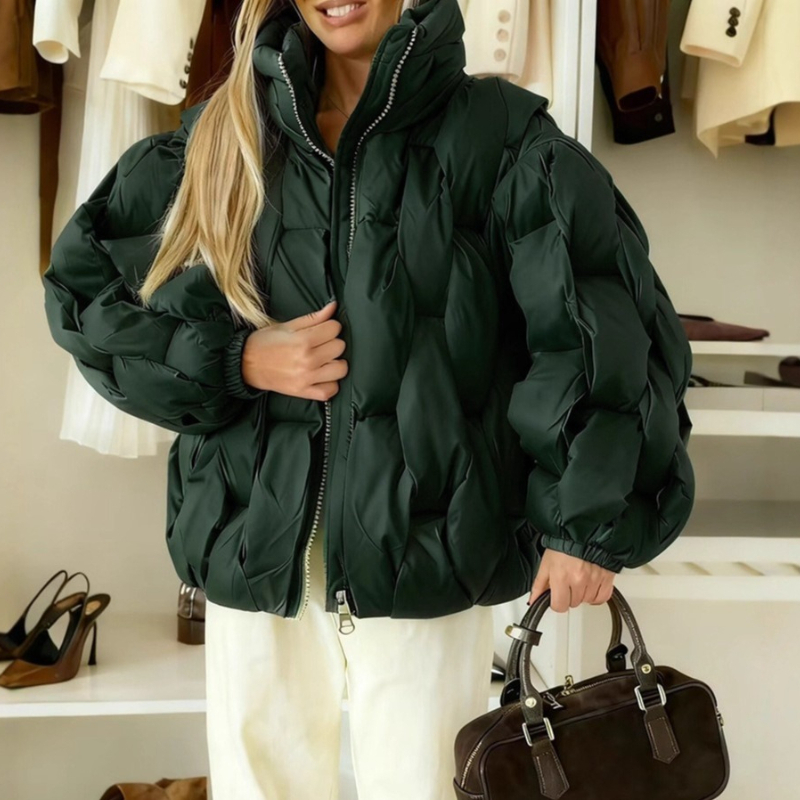 Cotton Quilted Check Female Ja - Women'S Fashion Quilted Jacket review and price