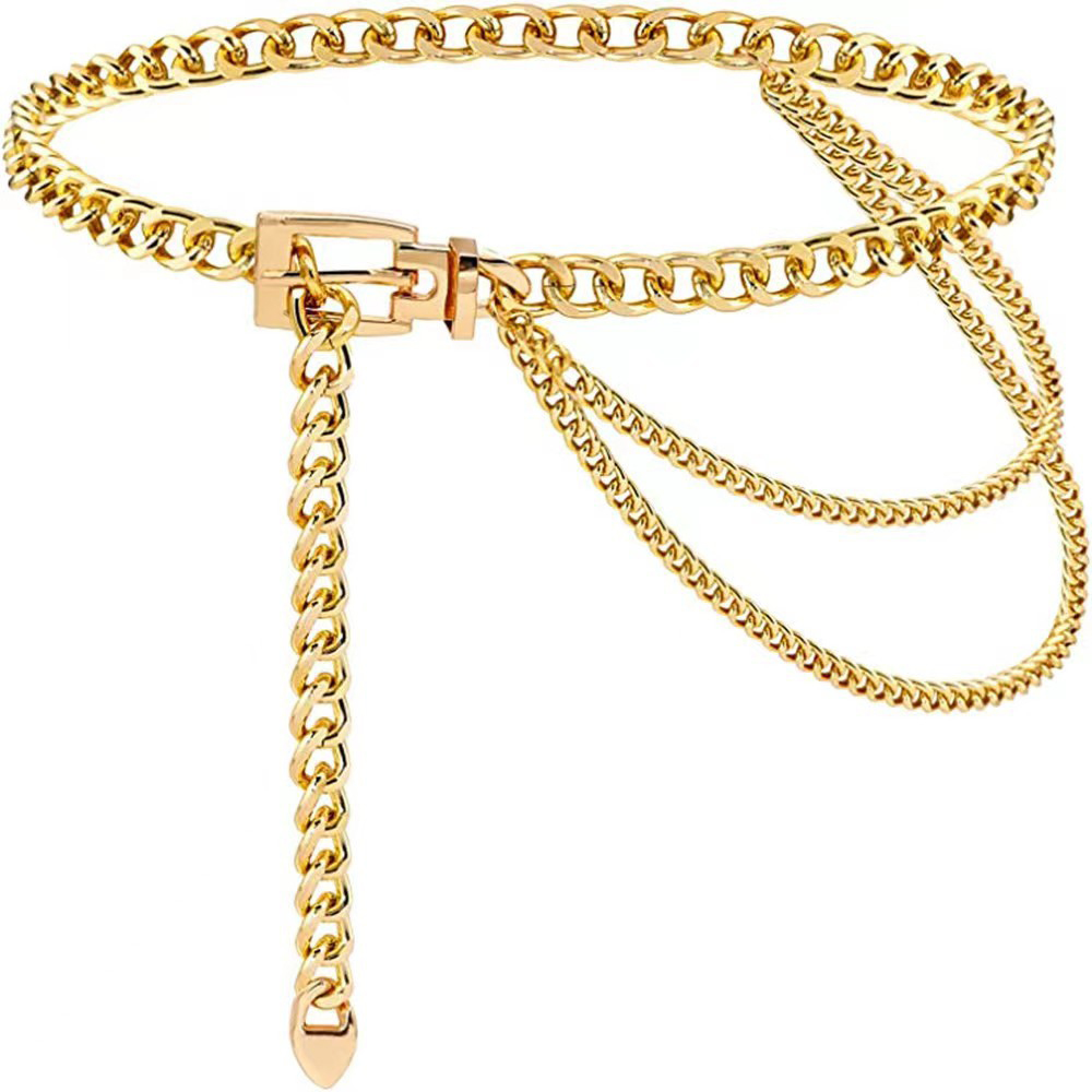 Punk Waist Chain Metal Belt La - Women'S Fashion Harness review and price
