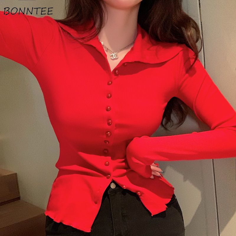 Shirts Women Skinny Elegant Si - Women'S Y2K Fashion Aesthetic review and price